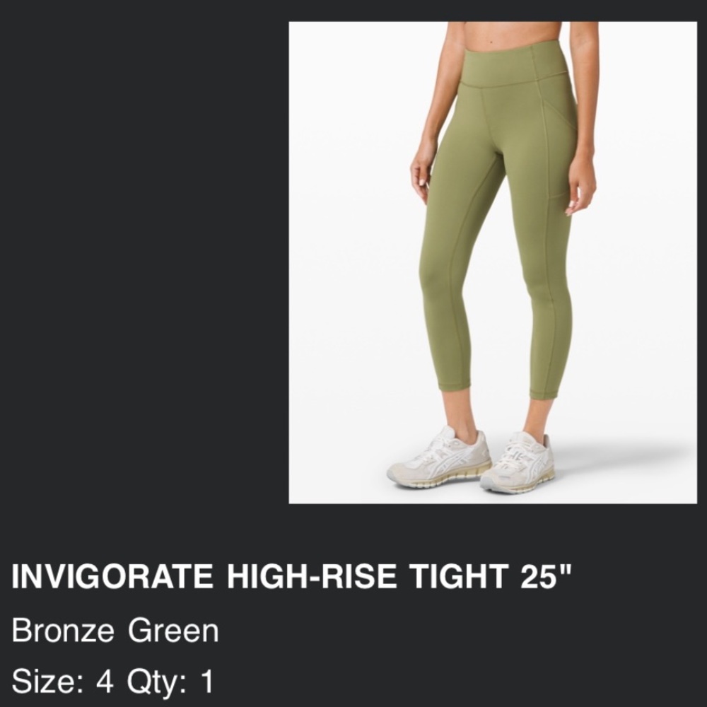 Lululemon Invigorate High Rise